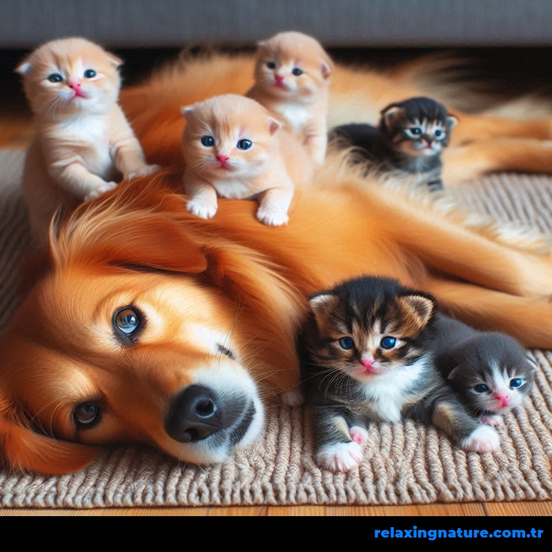 cat and dog,cats,dog,dog and kitten,relaxing,relaxing nature,animal story