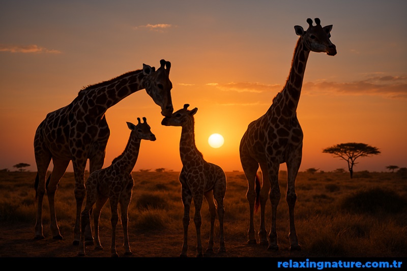 relaxing nature giraffe,about giraffe,relaxing nature,nature giraffe,a giraffe in the forest,documentary