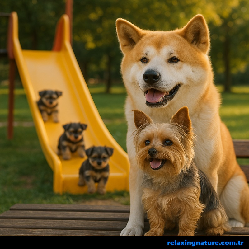 hachiko,hachiko love,Hachiko's puppies,relaxing nature,hachiko story