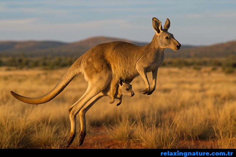 relaxing nature kangaroo,about kangaroo,relaxing nature,nature kangaroo,kangaroo and her babies,documentary