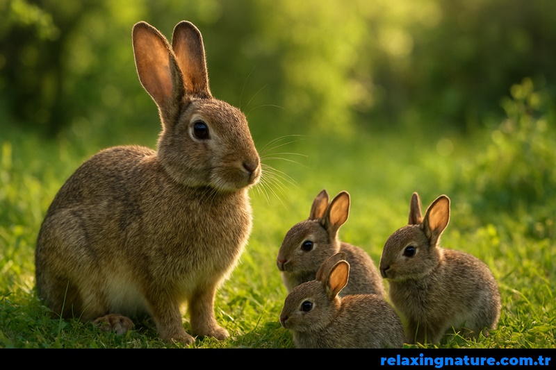 relaxing nature rabbit,about rabbit,relaxing nature,nature rabbit,a rabbit in the forest,documentary