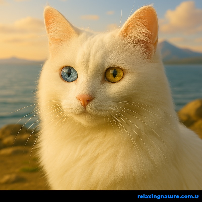 hachiko,van cat,relaxing nature